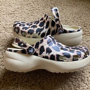 Leopard Crocs!!!